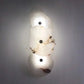 Natural Marble LED Wall Lamp Copper Luxury Novelty Lighting Sconce For Bedroom Living Dining Room Wall Decor Modern Art Design