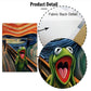 Modern Abstract Wall Art Screaming Frog Painting HD Canvas Print Poster Home Living Room Bedroom Classroom Decoration