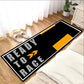 VIKAMA Motorcycle Parking Mat, Soft And Anti-Slip, Bedroom Bedside Blanket, Display Area, Decorative Carpet, Home Decoration
