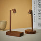 Wooden Table Lamp Retro Night Light with Rotary Switch LED Eye Protection Bedside Lamp Desktop Decorative Lights
