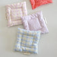 Korean Cotton Coaster Key Storage Jewellery Mat Double-sided Thickened Fabric Sweet Drawstring Portable Accessories  Cafe