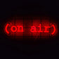 On Air Series Neon Signs, Used For Decor Of Recording Studio, Broadcasting Studio And Music Studio, And As Gifts For Gamers.