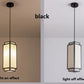 New Chinese Pendant lights for Living Room Dining Room Aisle Entrance Fabric Light Fixtures for Celling Chandelier Modern