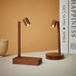 Wooden Table Lamp Retro Night Light with Rotary Switch LED Eye Protection Bedside Lamp Desktop Decorative Lights