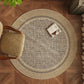 VIKAMA Round Japanese Wabi-sabi Style Living Room Sofa Decorative Carpet Coffee Table Rug Study Swivel Chair Floor Cushion