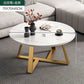 Simplicity Black Coffee Tables Round Nordic Advanced Sense Luxury Coffee Tables Marble Effect Unique Couchtisch Home Furniture