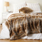 LUX Soft Faux Fur Blanket
