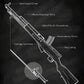 Weapons Blueprint Poster Black Board Guns Blueprint Wall Art Canvas Painting Military Enthusiast Home Room Wall Decor Gunfight