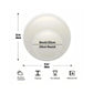 Aluminum Bathroom Sign 2D Wall Plaque Universal Toilet Symbol for Home Decor