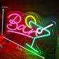 Bar Neon Sign LED Neon Lights Sign USB Powered Wall Decor for Bar Cart Party Club Man Cave Cocktail Bar Gift for Friend