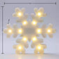1PC Creative LED Shaped Lamp Indoor Battery Powered Wall Light,Decoration Night Light For Bedroom Table Beach Party&Photography