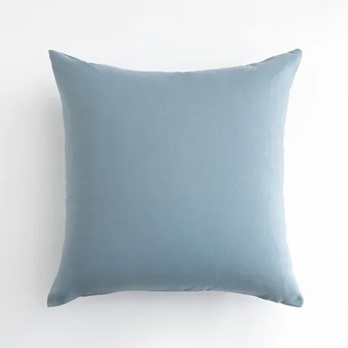 VIKAMA 1pc Light Blue Baby Pillow Cover, Plaid Home Decor, Sofa Cushion Cover Suitable for Sofa and Interior Home Decoration