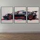Fashionable Popular Super Sports Car GT3 RS Graffiti Wall Art, HD Canvas Print Poster, Home, Living Room, Room Decoration