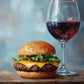 Food Kitchen Cocktail Wine Art Decor Canvas Printing Poster Kitchen Dining Room Living Room Aesthetic Wall Decor Foodies Prints