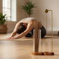 2 in 1 Gourd-shaped Incense Burner Anti-Ash Incense Holder with Glass Ash Catcher and Incense Storage for Yoga Meditation Spa