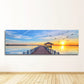 Nature Seascape Posters and Prints Modern Sea Wave Beach Sunset Canvas Painting Wall Art Pictures for Room Decoration
