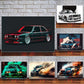 Luxury Racing Car Graffiti E30 Sports Car, Wall Art, HD Canvas Printing Poster, Home, Living Room, Room Decor Supplies
