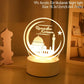 EID Night Light Mubarak Ramadan Decoration For Home 2025 Islamic Muslim Party Decor Ramadan Kareem Happy Eid Al Adha Ramadan