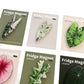 Simulated Plant Mushroom Magnetic Refrigerator Sticker Creative Gift Simulated Leaf Flat Refrigerator Sticker Home Decoration