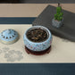 Electronic Incense Burner Ceramic Essential Oil Burner Timing Adjustable Temperature Wax Melter Warmer with USB Plug