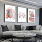 Anatomy Human Teeth Art Posters Teeth Row Teeth Illustra Poster HD Posters Home Room Bar Cafe Decor Art Wall Painting Picture