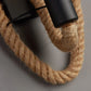 Retro Loft Rope Wall Lamp Stair Aisle Corridor Bedroom Living Room Restaurant Pub Cafe Wall Light Bra Round Wall Sconce