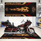 VIKAMA Motorcycle Display Floor Mat, Dirt-Resistant Home Decoration, Corridor And Passageway Carpet, Room Bedside Blanket