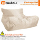 OTAUTAU Swimming Pool Floating Bean Bag Pouf Lounger Cover No Filler Waterproof Sofa Bed Sac Chaise Lounge Recliner Puff SF019