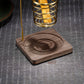 Metal Palo Santo Holder Burner Sage Holder with Glass Ash Catcher Tray Incense Holder for Meditation Yoga Spa