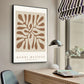Beige Abstract Wall Decoration Poster _ Interior Wall Decoration Living Room - Paintin Poster