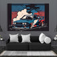 Luxury Racing Car Graffiti E30 Sports Car, Wall Art, HD Canvas Printing Poster, Home, Living Room, Room Decor Supplies