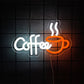 Coffee Led Neon Sign, Coffee Super Bright Sign, Usb Connection Powered, Suitable For Coffee Shop Front Desk Business Art Decor.
