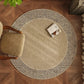 VIKAMA Round Japanese Wabi-sabi Style Living Room Sofa Decorative Carpet Coffee Table Rug Study Swivel Chair Floor Cushion