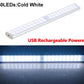 LED Under Cabinet Night Light Motion Sensor Closet Light Kitchen Bedroom Lighting Wall Lamp With Magnetic Strip USB Rechargeable