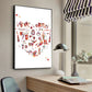Anatomy Human Teeth Art Posters Teeth Row Teeth Illustra Poster HD Posters Home Room Bar Cafe Decor Art Wall Painting Picture