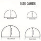 VIKAMA Modern Simple Entry Door Mat Semi-circular Non-slip Dirty Resistant Entryway Foot Mat Kitchen Carpet Home Decoration
