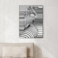 Modern Abstract Wall Art Black and White Nude Woman Picture HD Canvas Printed Poster Home Living Room Hallway Decoration