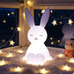 Cute Lighting Rabbit Mood Light Night Light LED Lights Amps for Room Writing Lamp Desk Lamp Children's Night Lamp Gift