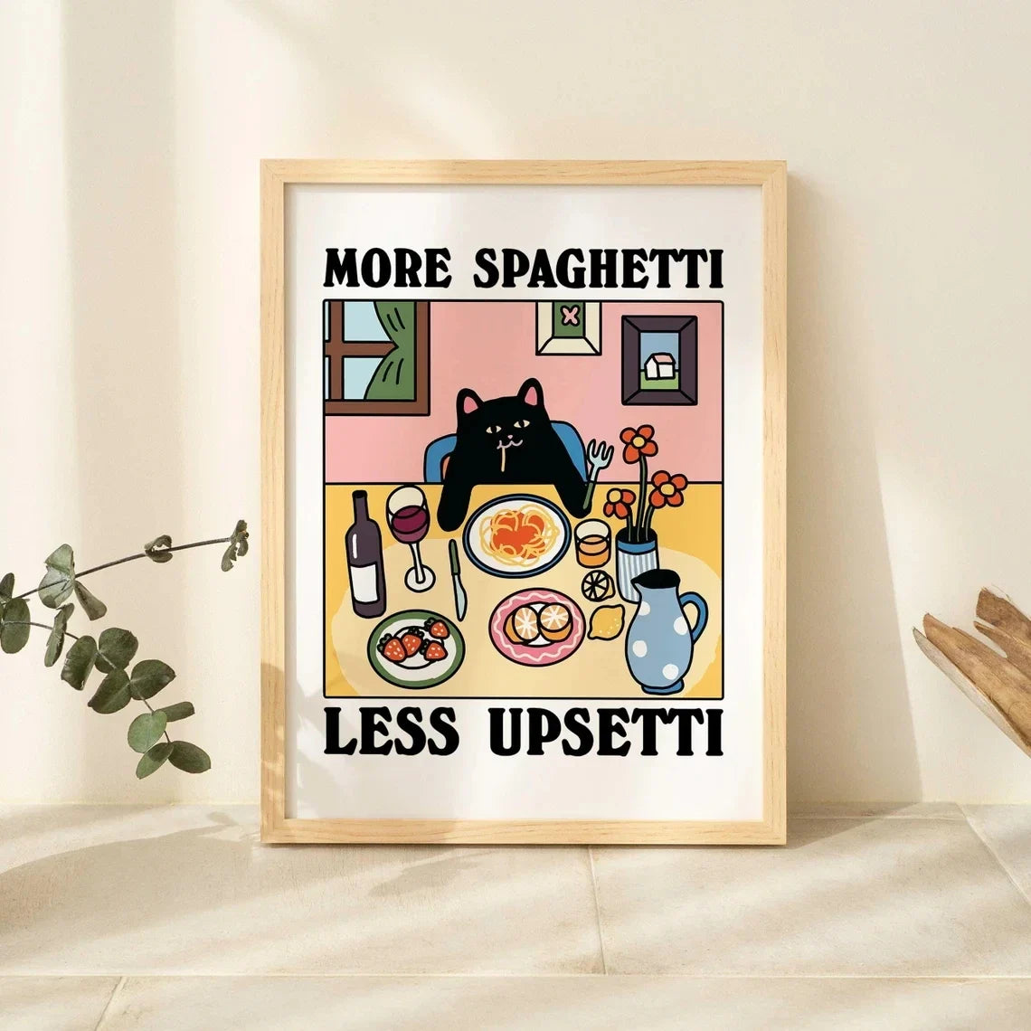 Wash Your Plttle Paws Bathroom Black Cat Wall Art Prints Canvas Painting Poster Picture For Living Bed Room Home Decor
