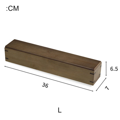 Bamboo Incense Stick Storage Box Handmade Incense Holder Case with Lid Organizer for Incense Sticks Ideal for Meditation Yoga