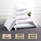 100% cotton goose down feather Home and decoration Queen King Waist neck Sleeping pillows Sitting Cushions for decorative sofa