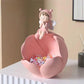 Flower fairy resin ornaments, fun and cute design, can be used to store keys, can also be used to place candy