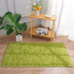 VIKAMA Tie-dye Plush Carpet 40x60cm Home Soft Area Rug Girls Bedroom Bed Blanket Children's Room Decoration Non-Slip Floor Mat