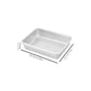 Stainless Steel Crisper Fresh-keep Food Container Rectangle Picnic Bento Tray Refrigerator Freezer Storage Box Restaurant Plate