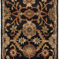 Salix Hand Tufted Black Wool Rug