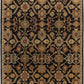 Salix Hand Tufted Black Wool Rug