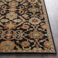 Salix Hand Tufted Black Wool Rug