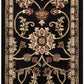 Salona Luxe Black Rug