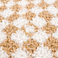 Kieu Mustard & Ivory Checkered Area Rug