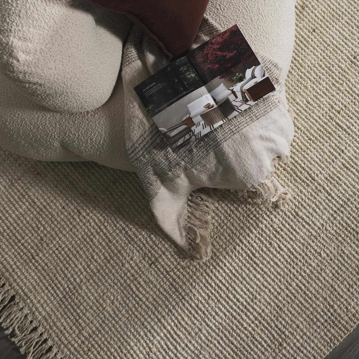 Senneterre Bleached Jute Rug